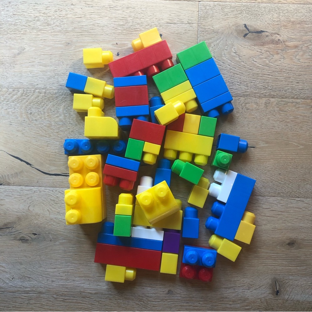 Mega Blocks Building Blocks over 2 pounds price firm!